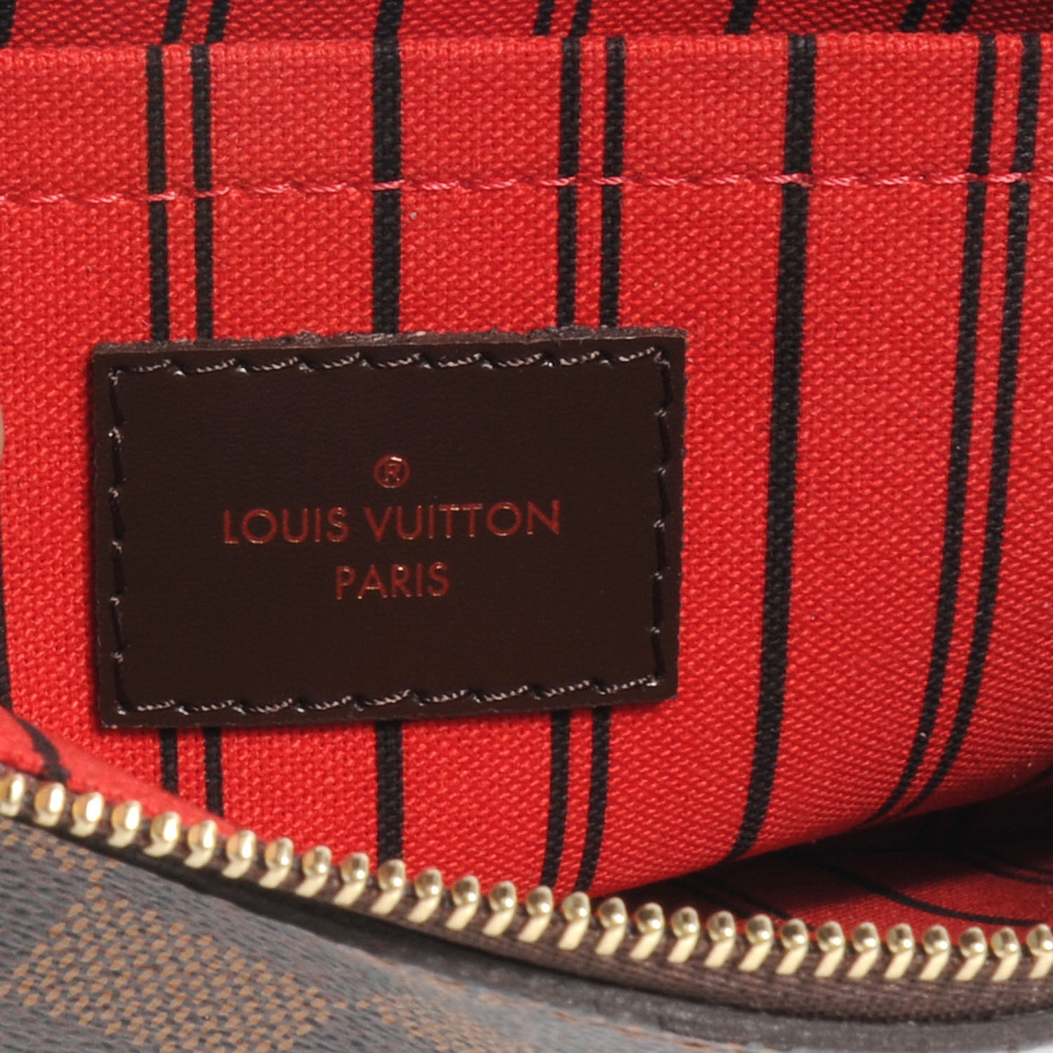 Louis Vuitton Damier Ebene Neverfull MM GM Pochette 6 of 7