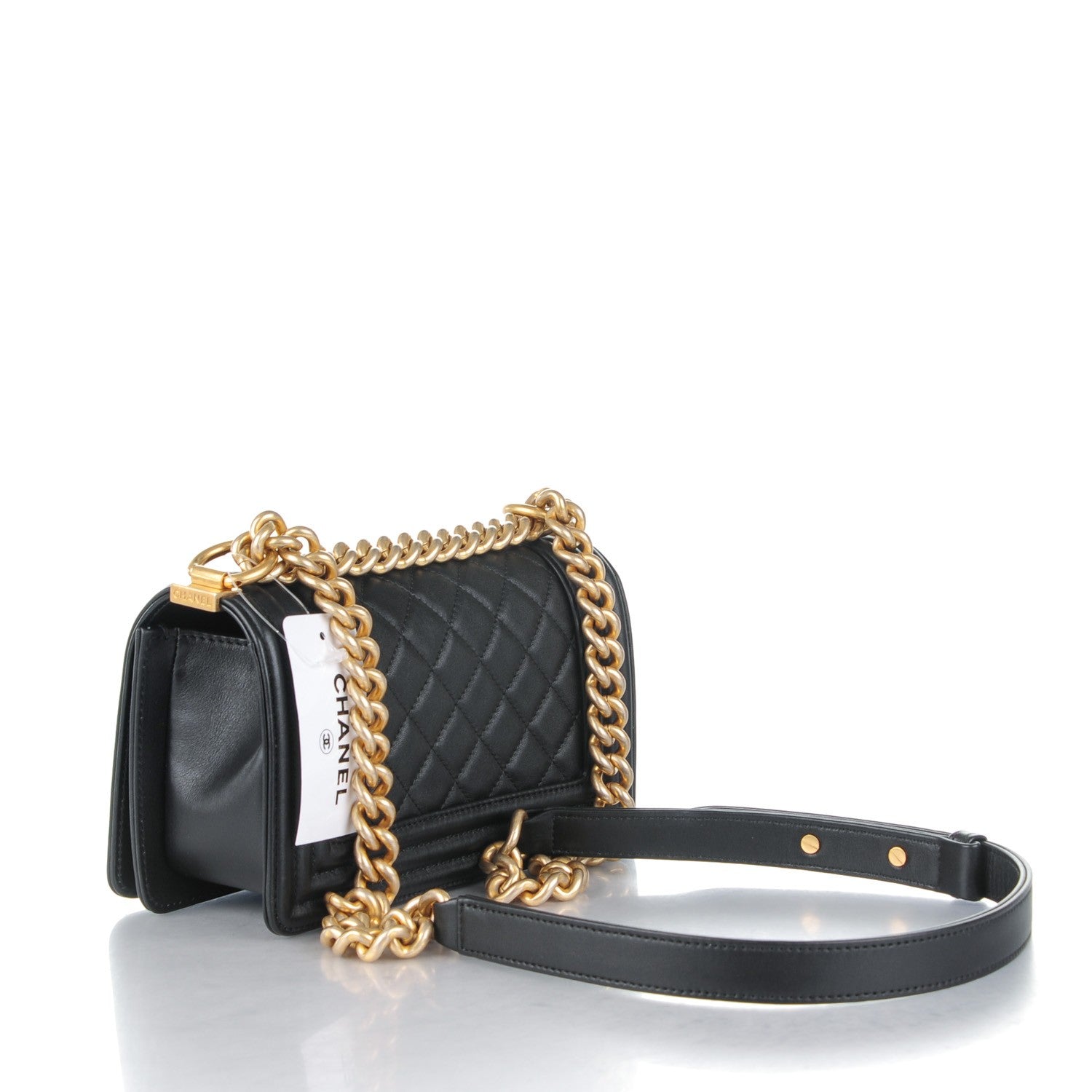 Chanel Calfskin Quilted Small Boy Flap Black 3 of 8