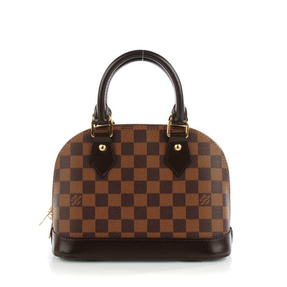 Louis Vuitton Damier Ebene Alma BB 1 of 9