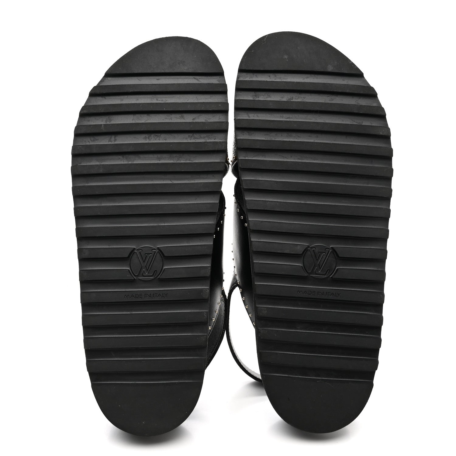 Louis Vuitton Monogram Paseo Flat Comfort Sandals 39 Black 5 of 11