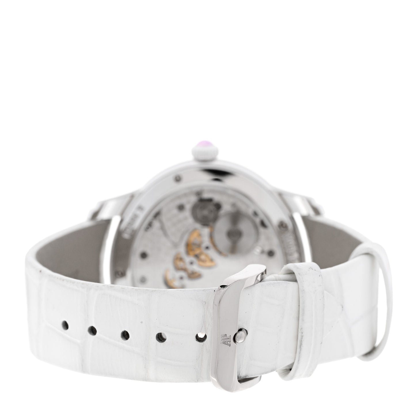 18K White Gold Alligator Diamond 39.5mm Millenary Manual Winding Watch 77247BC.ZZ.A813CR.01