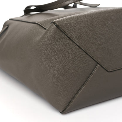 Celine Soft Grained Calfskin Small Belt Cabas Phantom Taupe 8 of 10