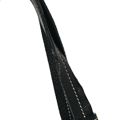 Prada Tessuto Nylon Vitello Daino Hobo Black 9 of 10