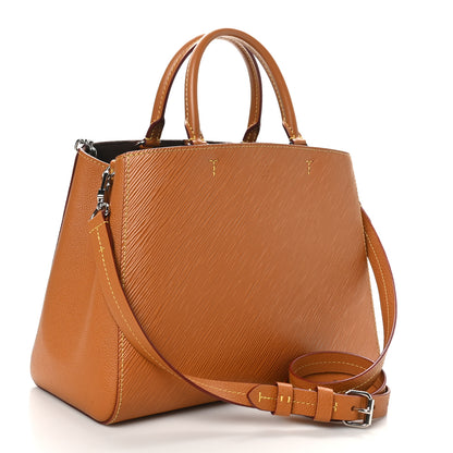 Louis Vuitton Epi Marelle Tote MM Gold Honey 4 of 10