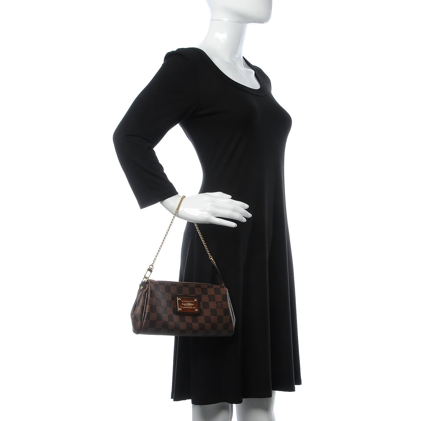 Damier Ebene Eva Clutch