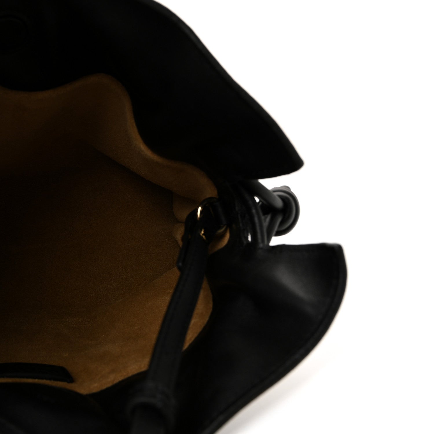 Loewe Calfskin Mini Flamenco Knot Clutch Black 5 of 9