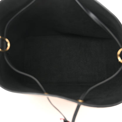 Louis Vuitton Empreinte Monogram Giant Crafty Neonoe MM Creme Black 6 of 16