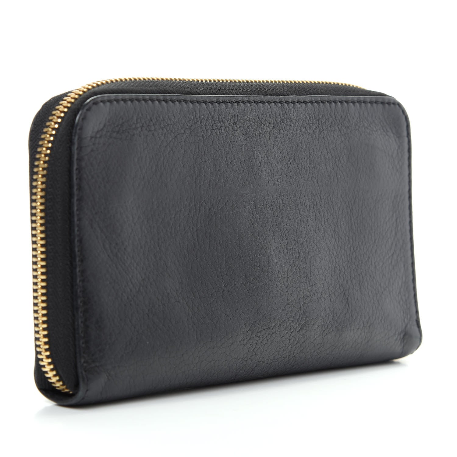 Chloe Calfskin Lily Zip Around Wallet Black 3 of 7