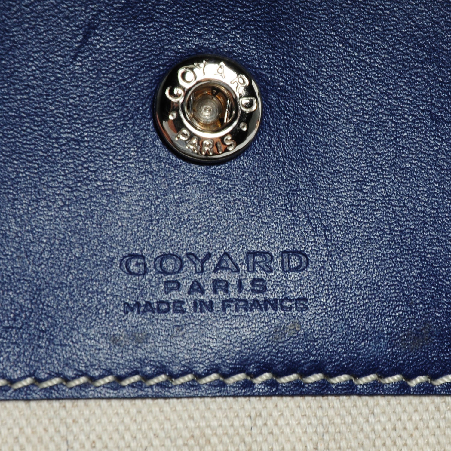 Goyard Goyardine Saint Louis GM Blue 6 of 7