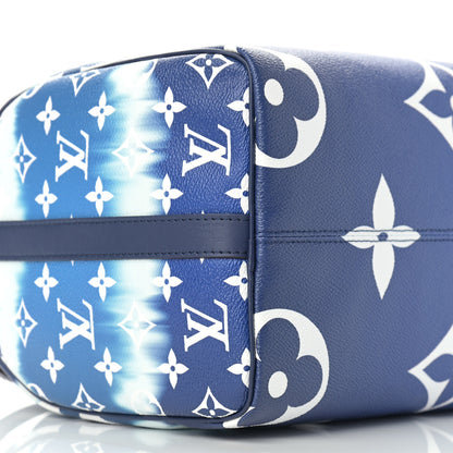 Louis Vuitton Monogram Escale Speedy Bandouliere 30 Blue 9 of 10