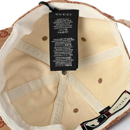 Gucci X MLB Monogram SF Giants Baseball Hat 55-59 Beige Ruggine 7 of 8