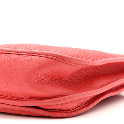 Hermes Taurillon Clemence Evelyne III PM Bougainvillea 10 of 15