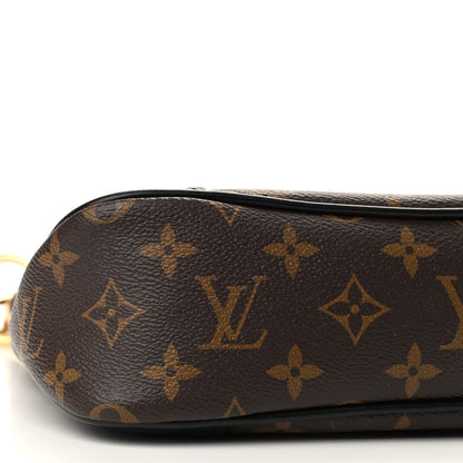 Louis Vuitton Monogram Odeon PM Black 6 of 9