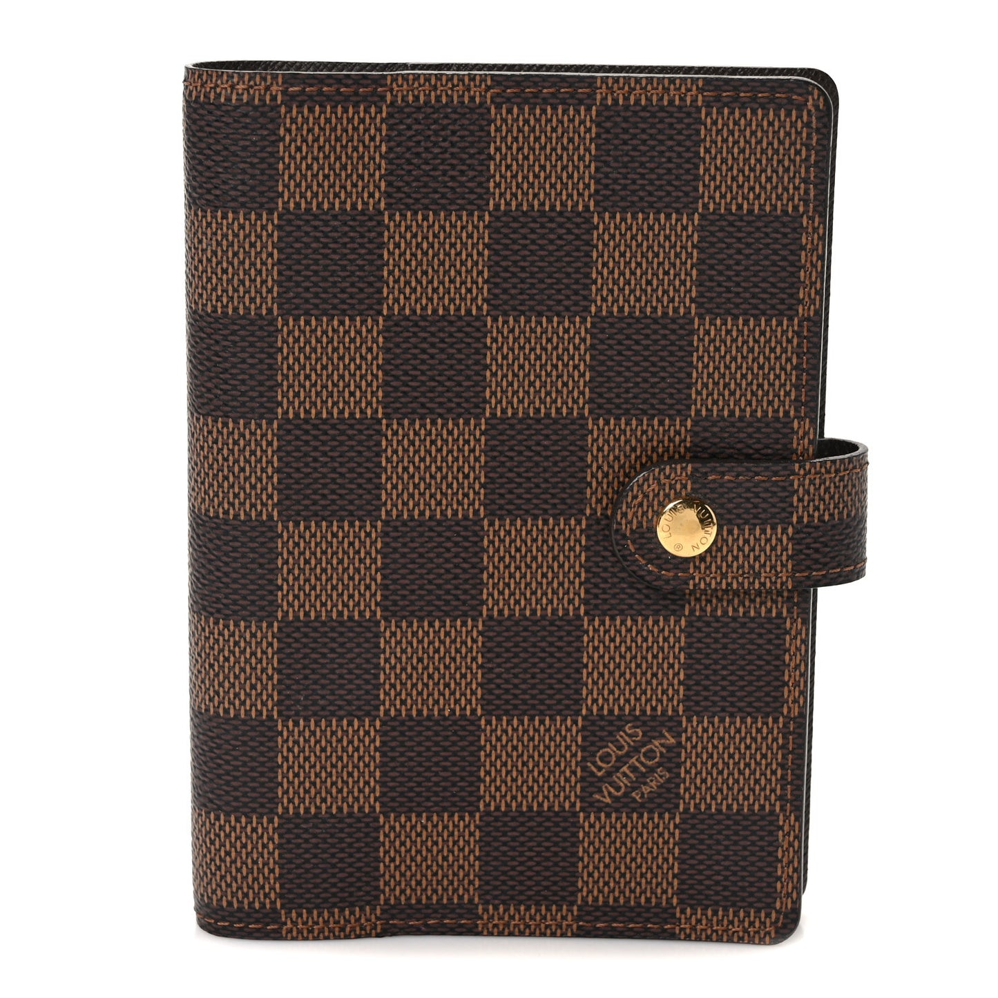 Damier Ebene Small Ring Agenda Cover