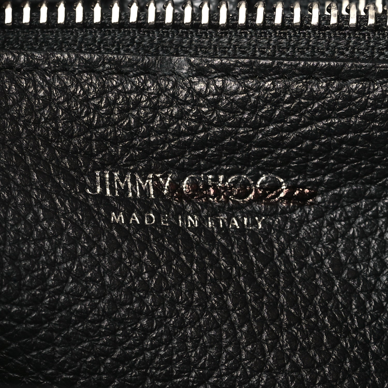 Jimmy Choo Soft Grainy Calfskin Star Studded Mini Pegasi Tote Black 6 of 9