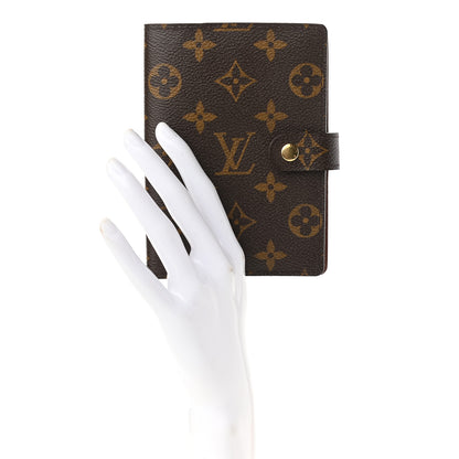 Louis Vuitton Monogram Small Ring Agenda Cover 2 of 6
