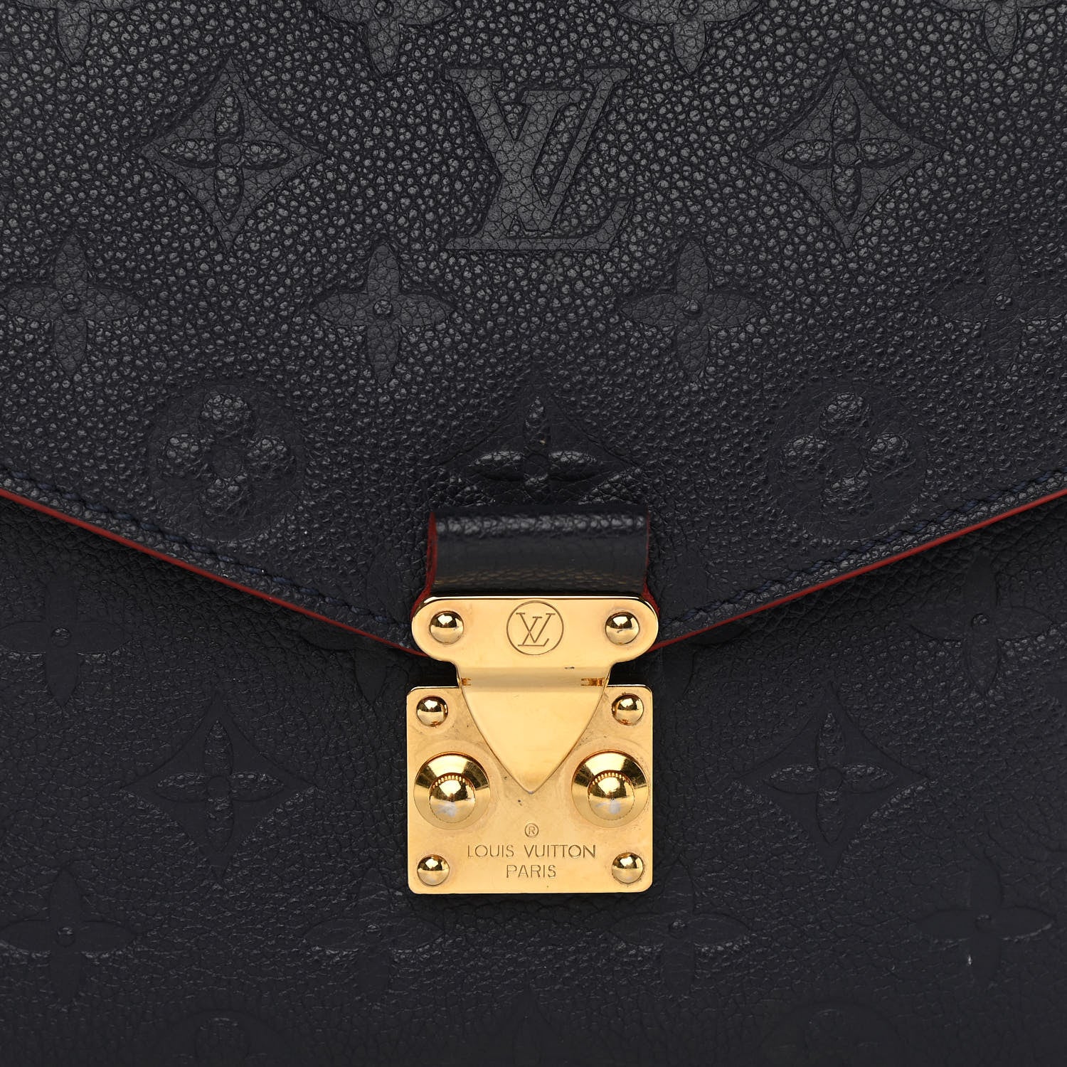 Louis Vuitton Empreinte Pochette Metis Marine Rouge 7 of 10