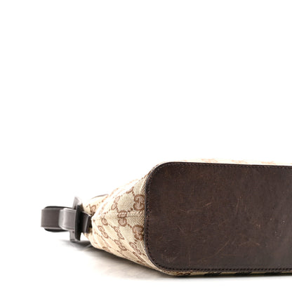 Gucci Monogram Small Hobo Dark Brown 9 of 10
