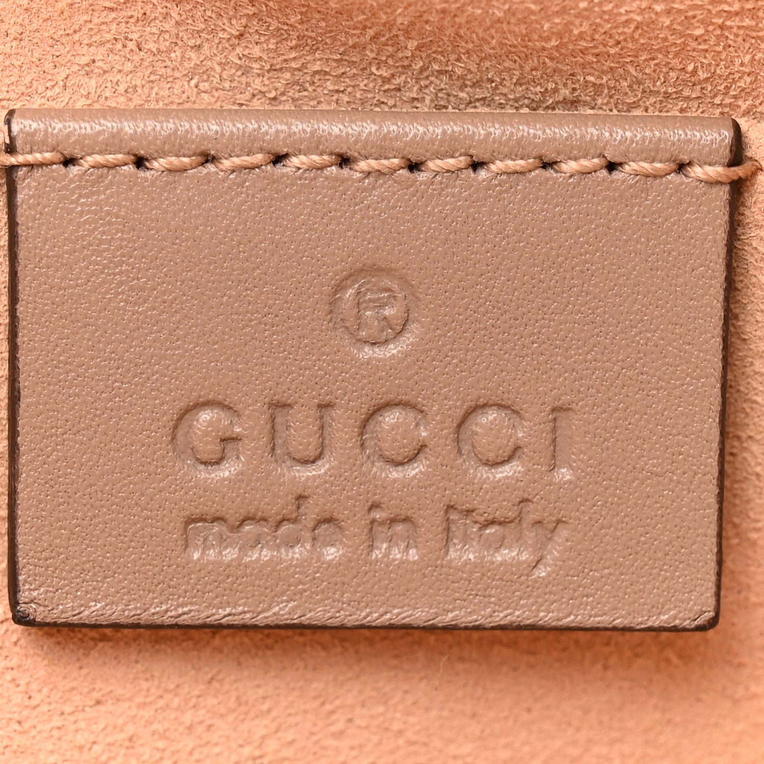 Gucci Calfskin Matelasse GG Marmont Belt Bag 95 38 95 38 Porcelain Rose 5 of 11