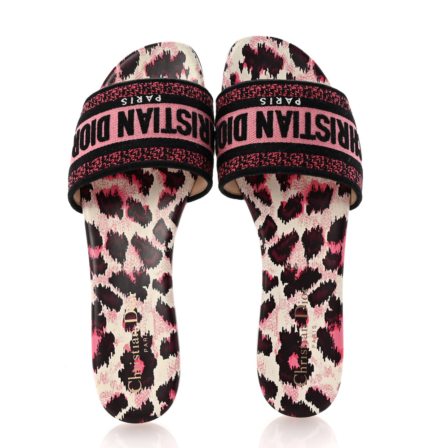 Canvas Mizza Embroidered Dway Mules Slide Sandals 38.5 Dark Ruby