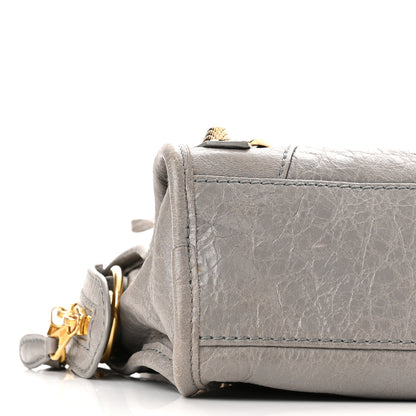 Balenciaga Agneau Giant 12 Gold Hardware Mini City Gris Pyrite 9 of 11
