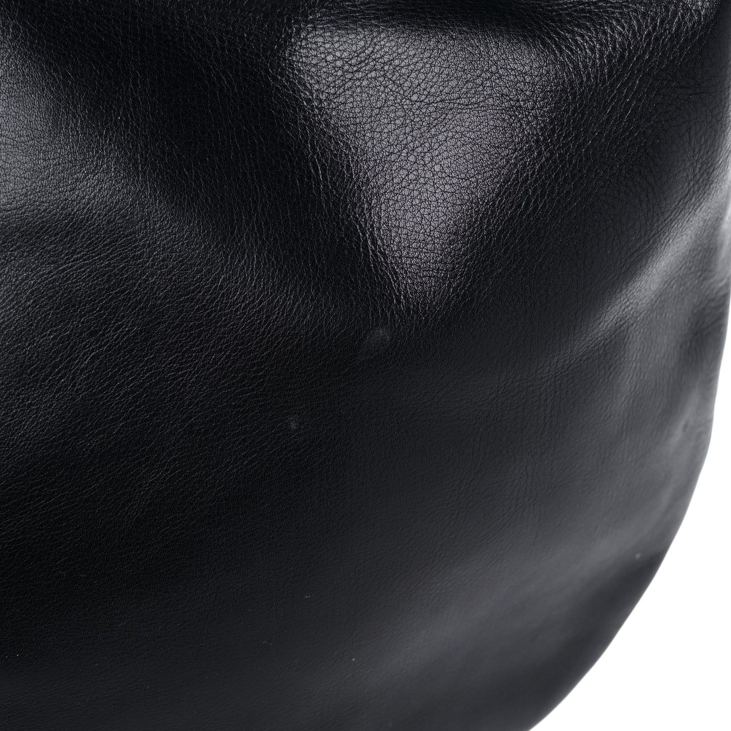 Calfskin Web Strap Hobo Black