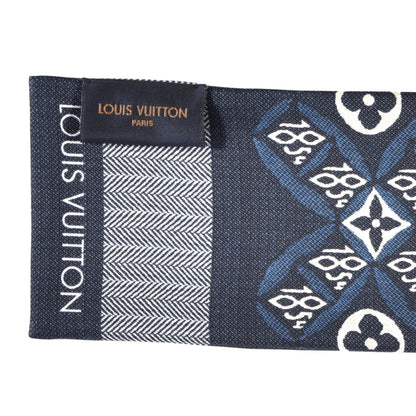 Louis Vuitton Silk Since 1854 Bandeau Blue 3 of 3