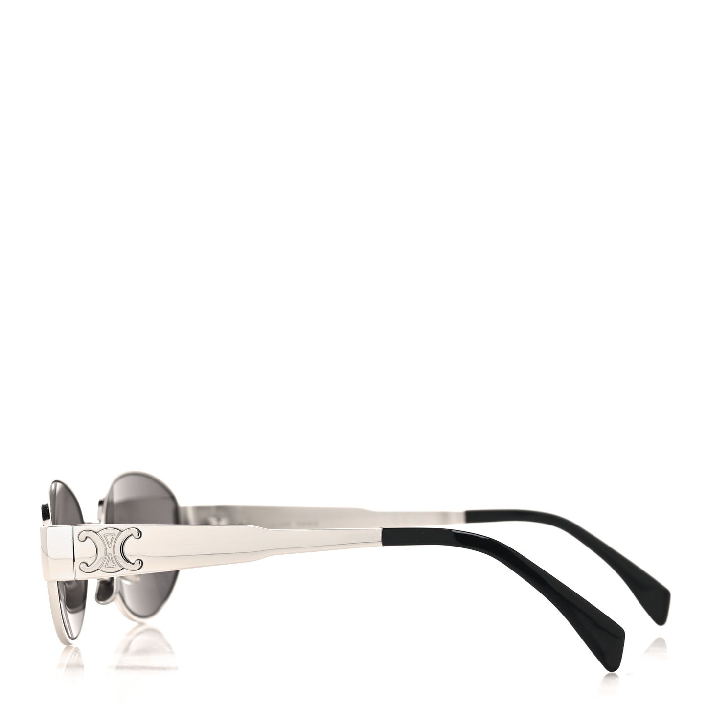 Metal Triomphe 01 Sunglasses CL40235U Silver Black