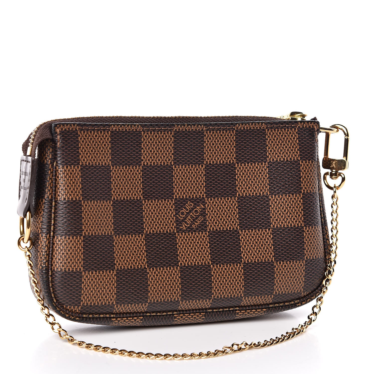 Louis Vuitton Damier Ebene Mini Pochette Accessories 3 of 9