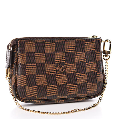 Louis Vuitton Damier Ebene Mini Pochette Accessories 3 of 9