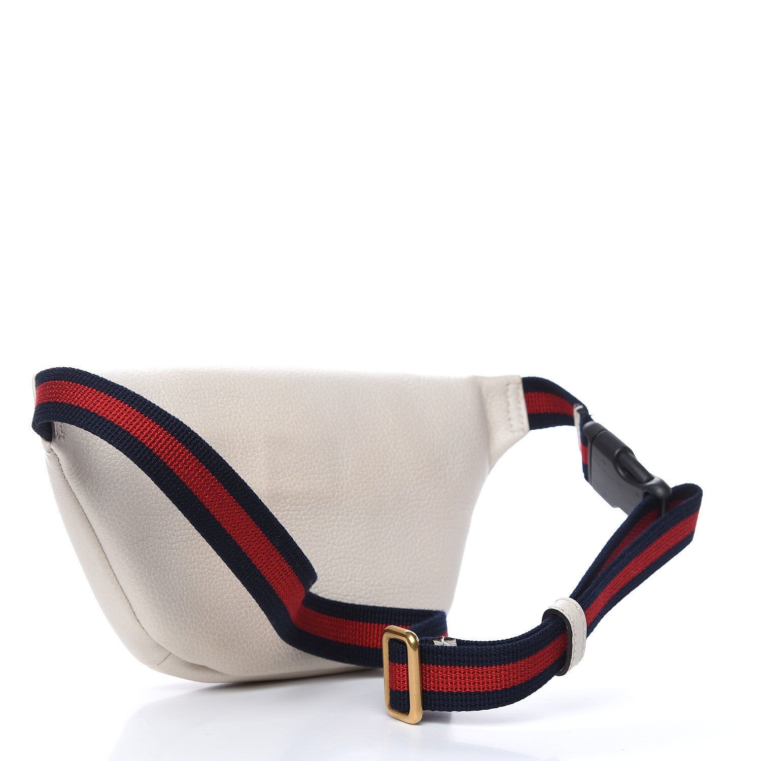 Gucci Grained Calfskin Small Logo Belt Bag White 3 of 12