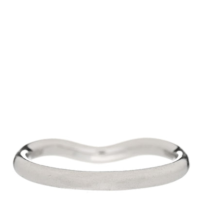 Tiffany Platinum 2mm Elsa Peretti Wedding Band Ring 49 5 4 of 6