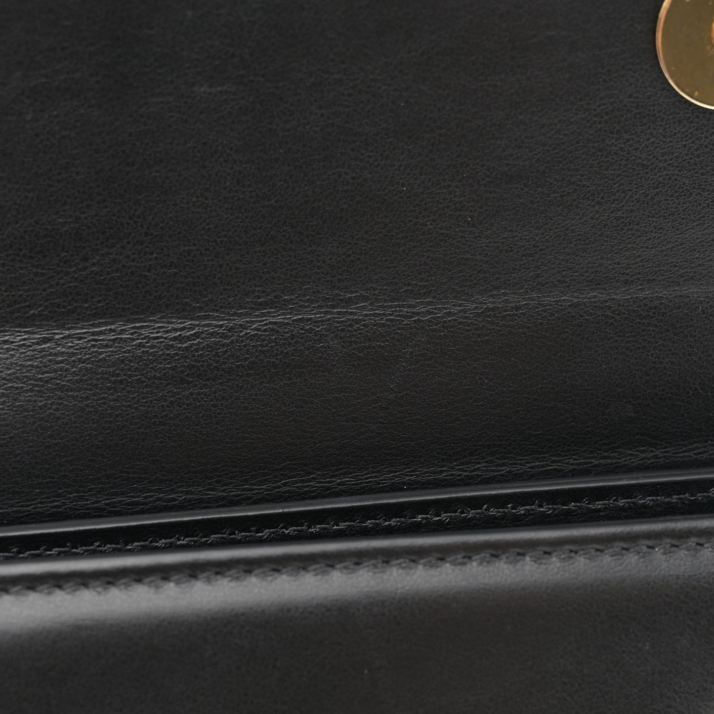 Smooth Calfskin Le Chiquito Long Black