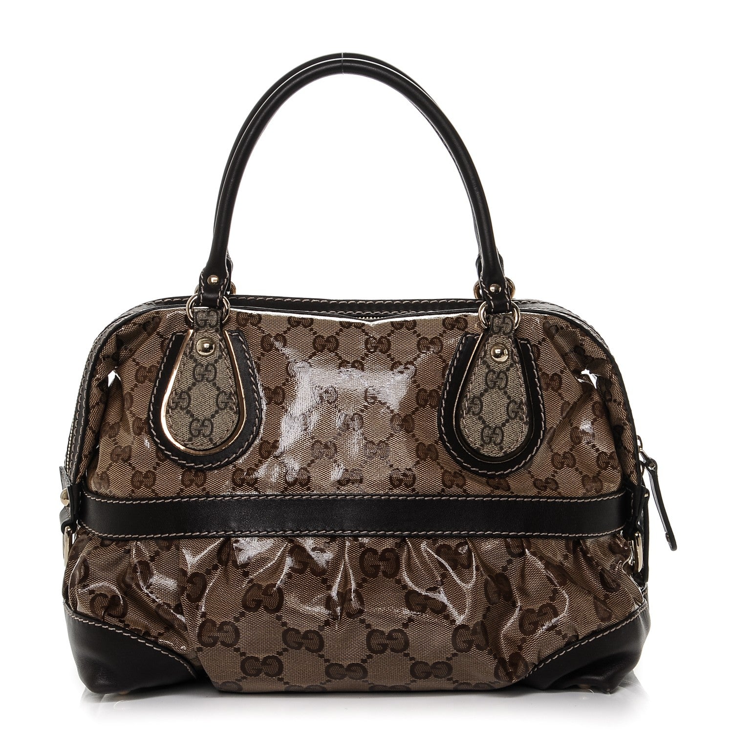 Gucci Crystal Monogram Medium Mix Tote Brown 1 of 6