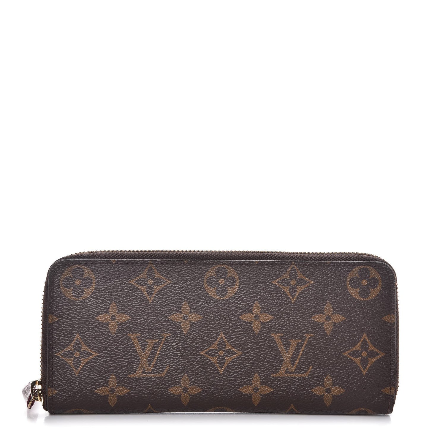 Monogram Clemence Wallet Fuchsia