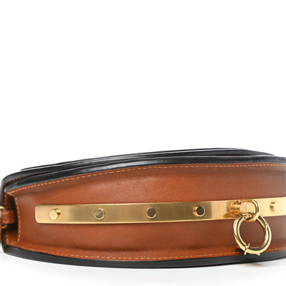 Chloe Calfskin Small Nile Bracelet Minaudiere Bag Caramel 10 of 12