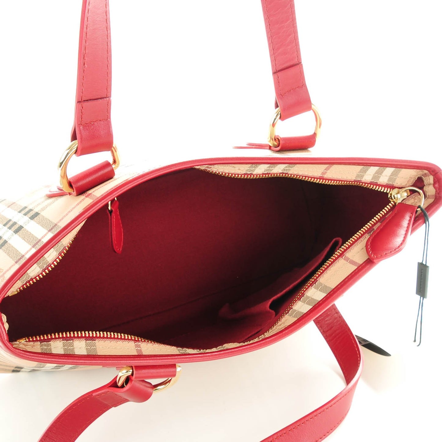 Haymarket Check Medium Regent Tote Red
