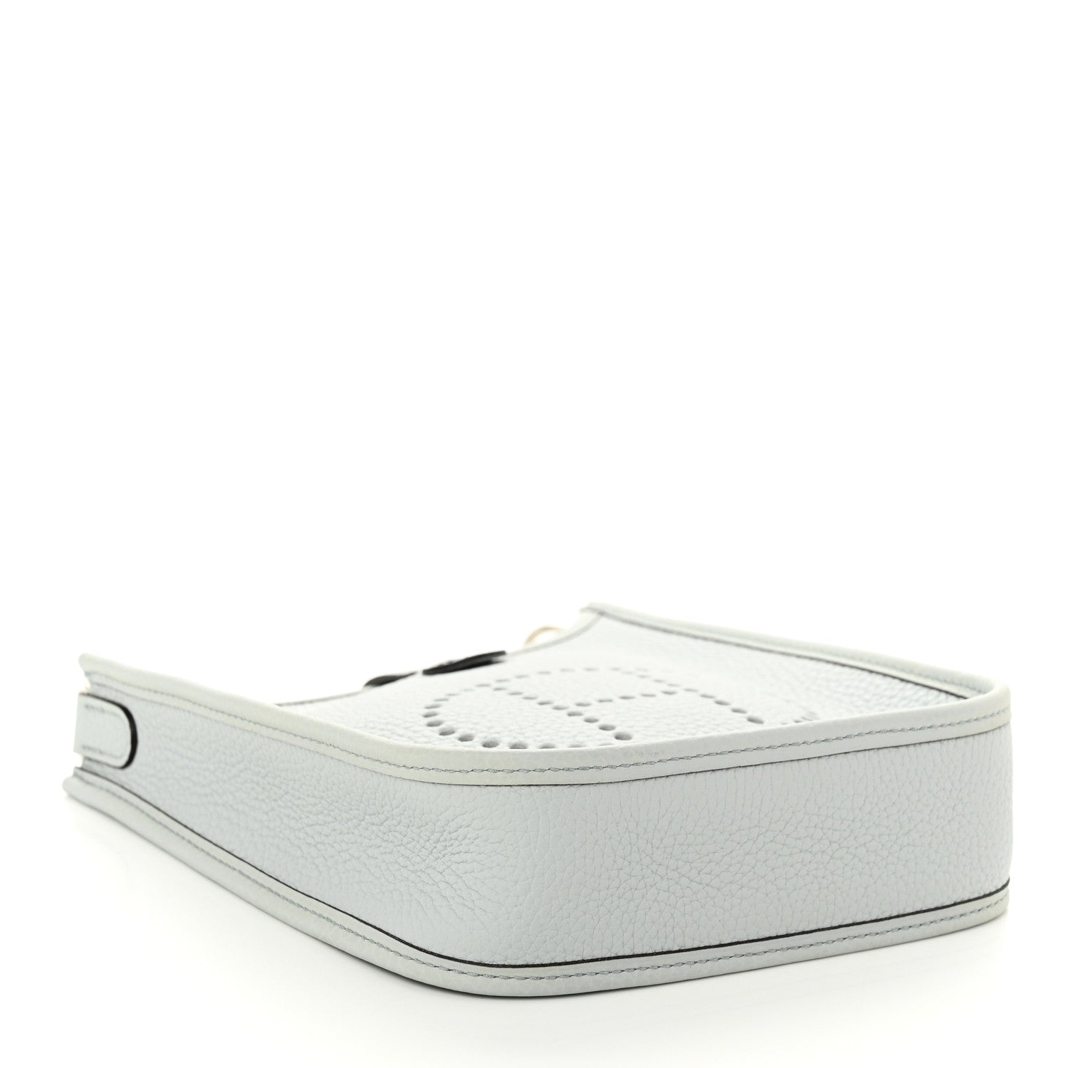 Hermes Taurillon Clemence Amazone Evelyne TPM Bleu Pale Indigo 3 of 10