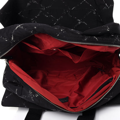 Chanel Nylon Travel Duffel Bag Black 5 of 11