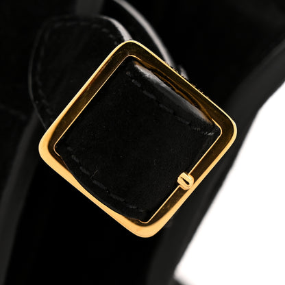 The Row Suede Soft Margaux 10 Bag Black 11 of 11