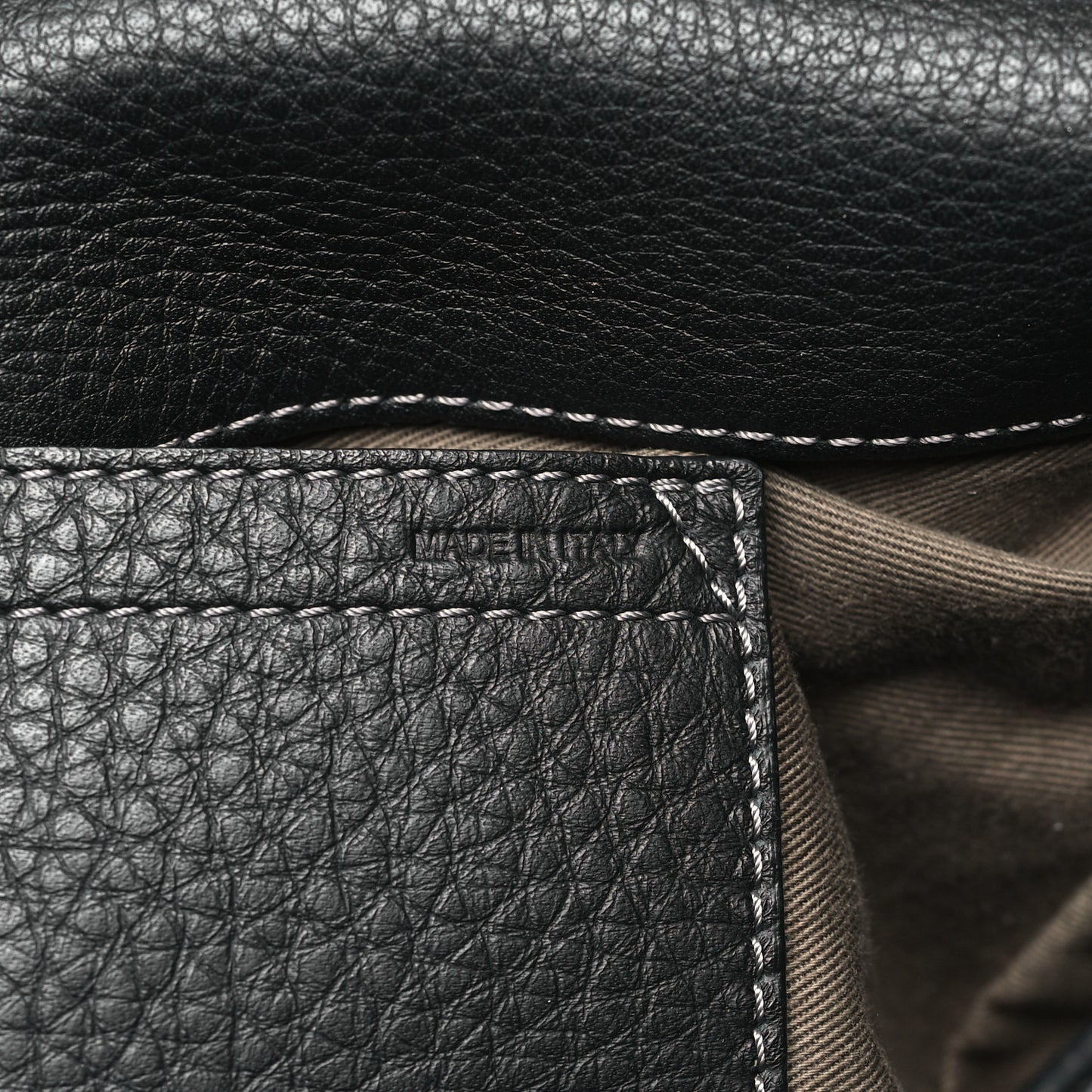 Calfskin Medium Marcie Round Crossbody Bag Black