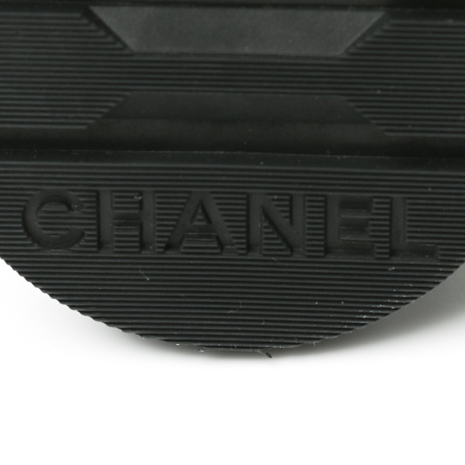 Chanel Shiny Goatskin Calfskin Quilted Lace Up Combat Boots 38.5 Black 8 of 14