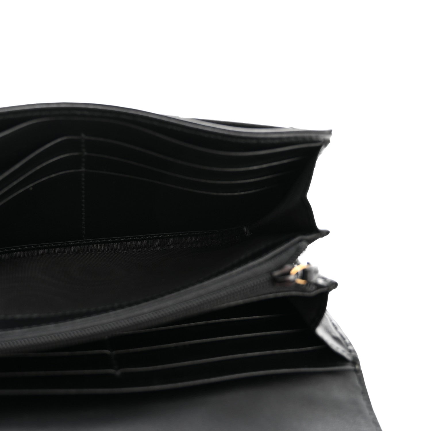 Gucci Calfskin Matelasse GG Marmont Continental Wallet Black 5 of 10