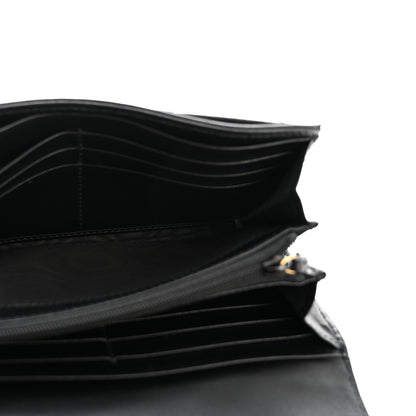 Gucci Calfskin Matelasse GG Marmont Continental Wallet Black 5 of 10