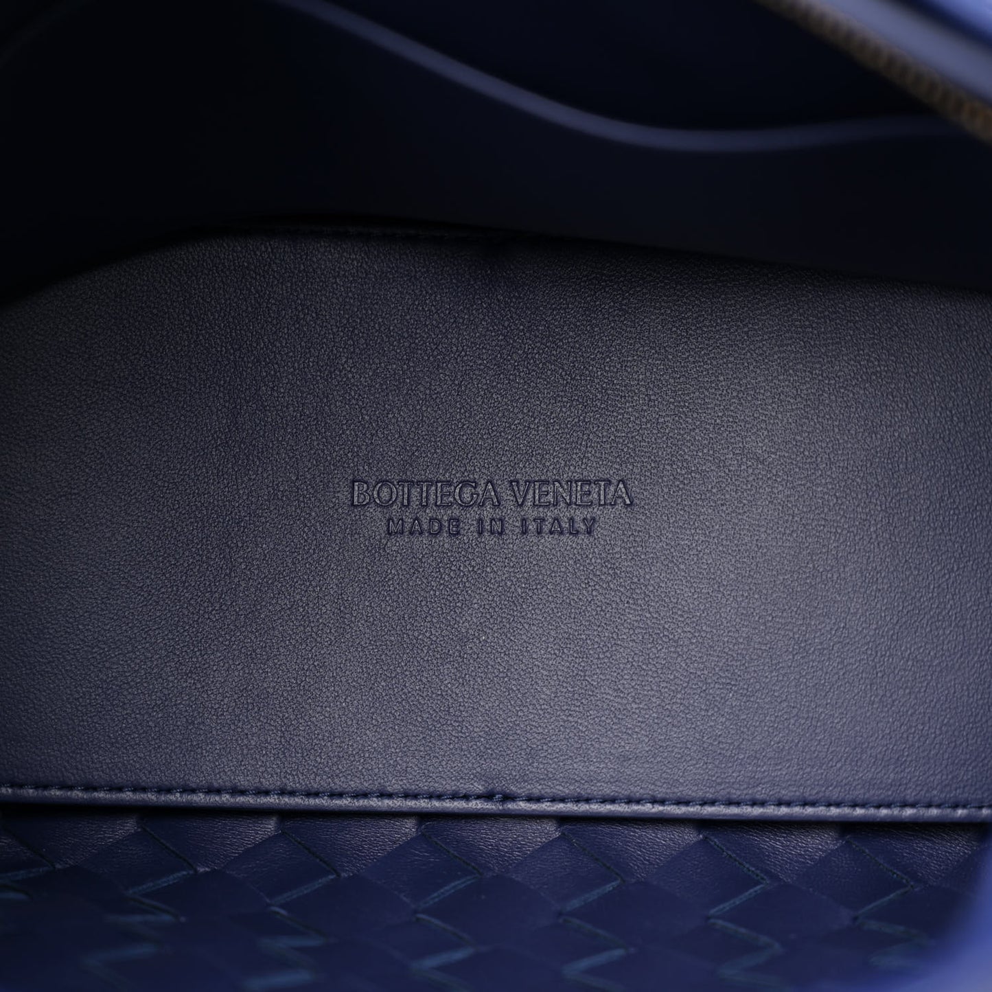Nappa Intrecciato Small Andiamo Shoulder Bag Duke