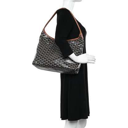 Goyard Goyardine Boheme Hobo Black Gold 2 of 12