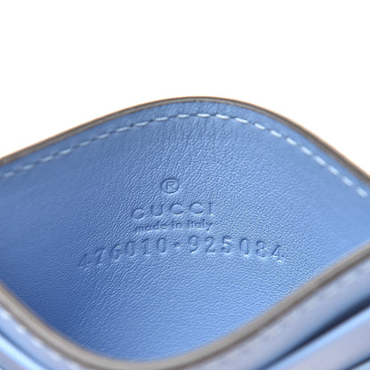 Gucci Microguccissima Card Holder Mineral Blue 6 of 6