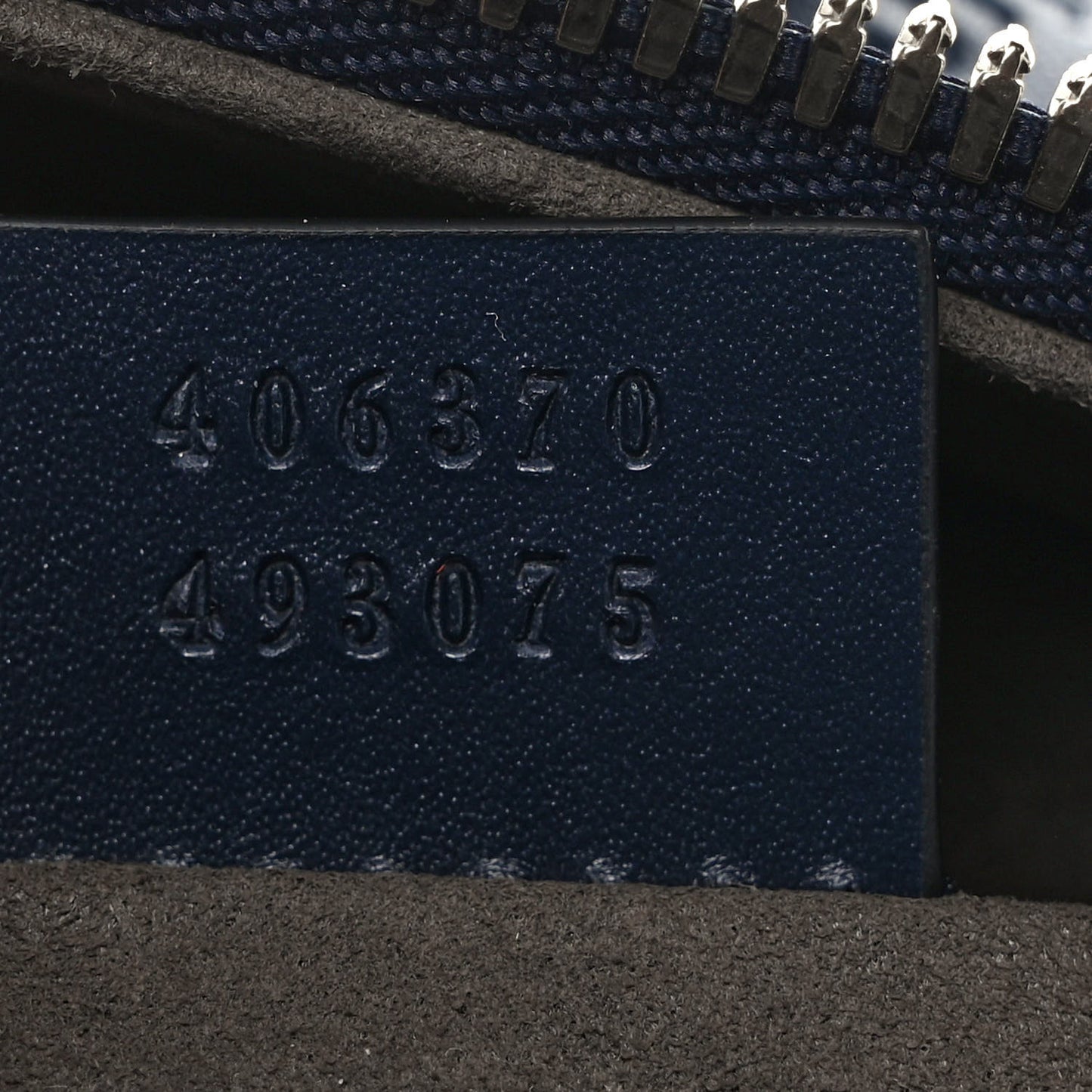 Guccissima Signature Day Backpack Blue