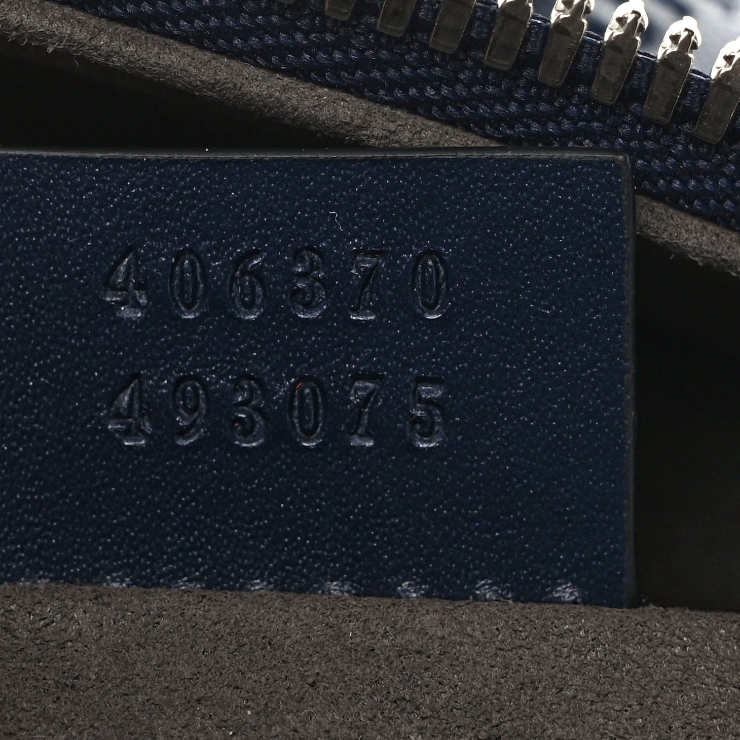 Gucci Guccissima Signature Day Backpack Blue 6 of 10