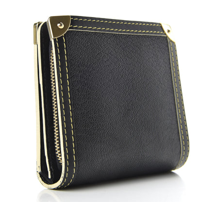 Louis Vuitton Suhali Compact Zipped Wallet Black 3 of 10